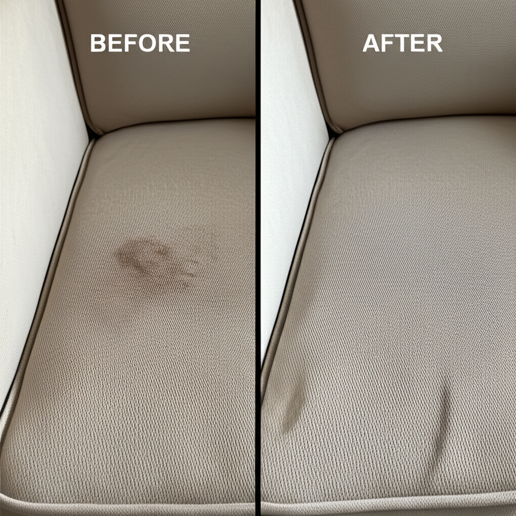 Professional cleaning results